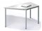 Trapeze kantinetafel 120 x 60 cm Grijs Grijs